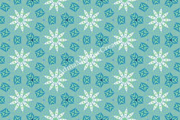 Mandala Geometric Seamless Pattern