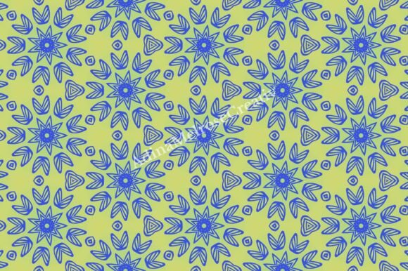 Mandala Geometric Seamless Pattern