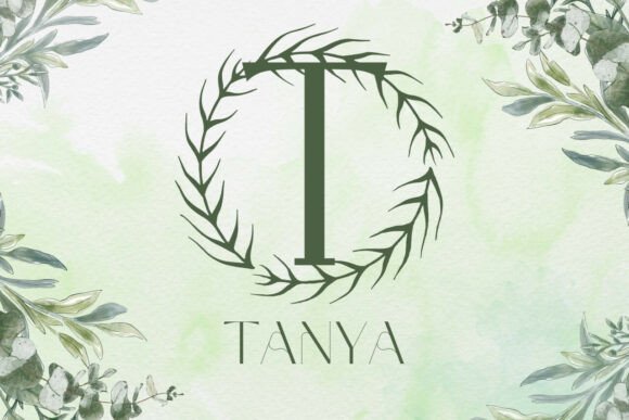 Marquessia Monogram Font PNG with transparent background - Preview 1