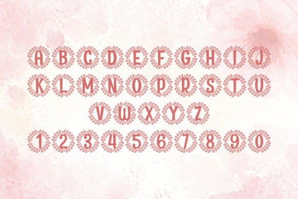 Noblewick Monogram Font PNG with transparent background - Preview 3