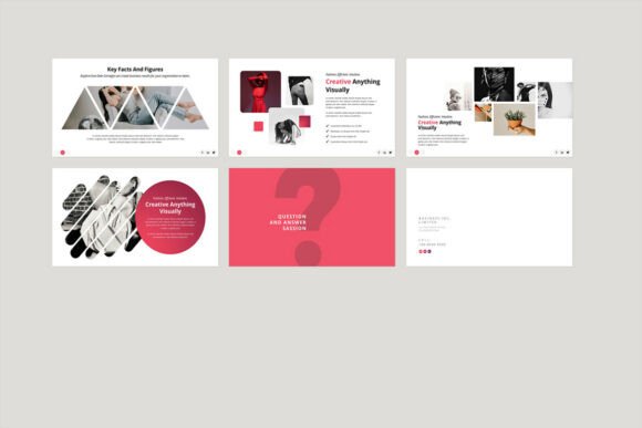 Portfolio Keynote Presentation Template