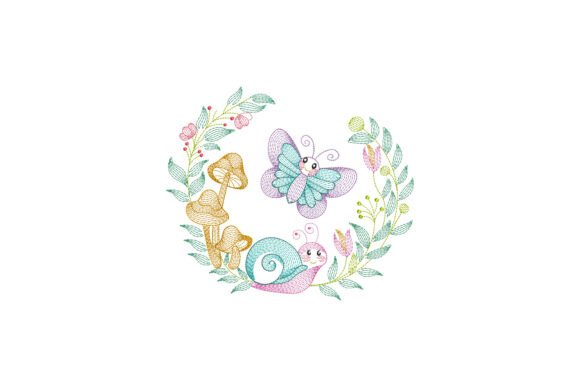 Rippled Floral Butterfly Snail