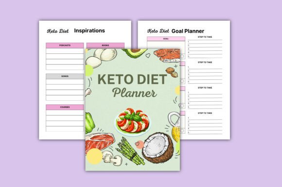 2026 Keto Diet Planner Canva KDP