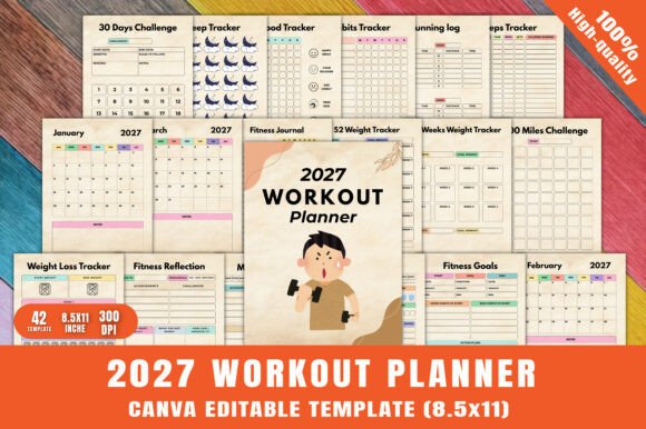 2027 Workout Planner