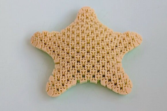 Articulated Starfish Model - Print-in-Place 3D Printable Toy - Image 2