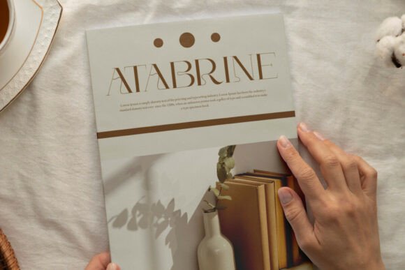 Atabrine Font - Preview 2
