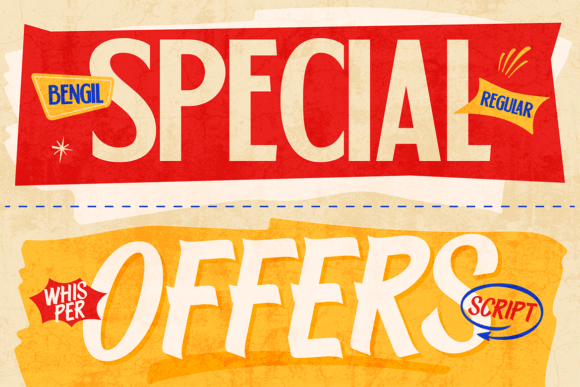 Bengil Whisper Font - Preview 4
