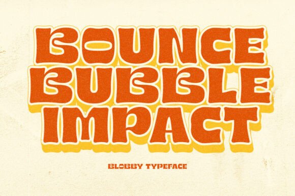 Blobby Font - Preview 1