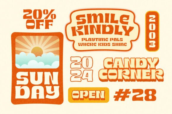 Blobby Font - Preview 3