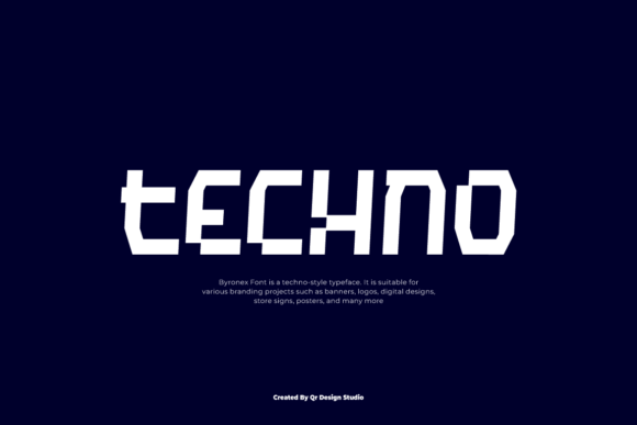 Byronex Font - Preview 2