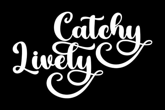 Catchy Lively Font - Preview 1