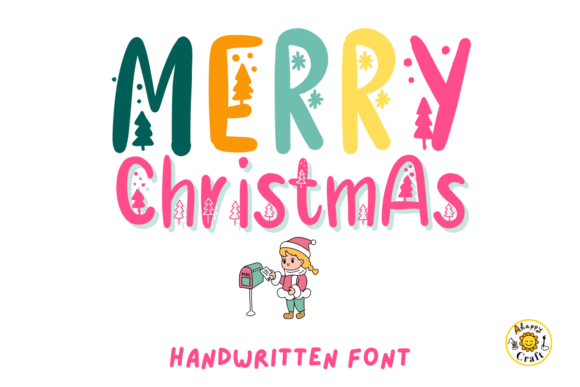 Christmas Font - Preview 1