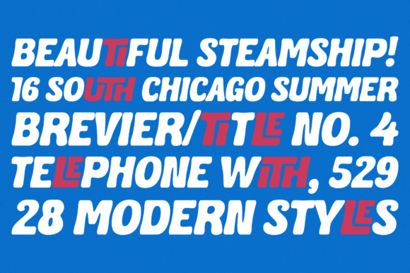 Coastline Font - Preview 2