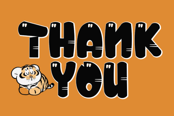 Comic Tiger Font - Preview 4