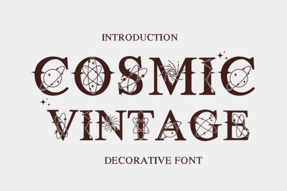 Cosmic Vintage Font