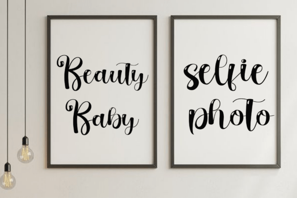 Curtain Clause Font - Preview 2