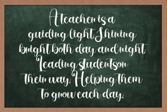 Curtain Clause Font - Preview 3