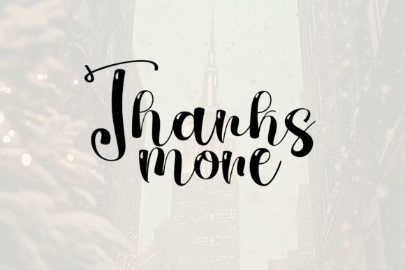 Curtain Clause Font - Preview 5