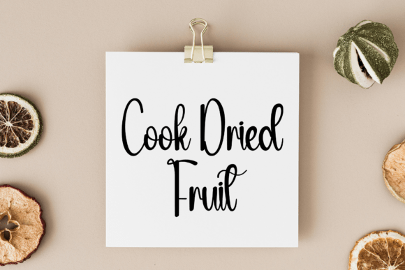 December Christmas Font - Preview 1