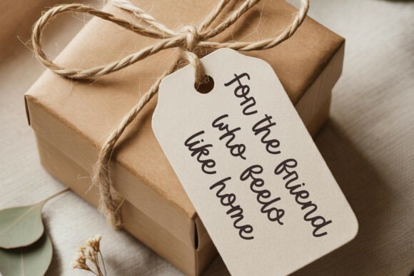 Gentle Letters Font PNG with transparent background - Preview 3