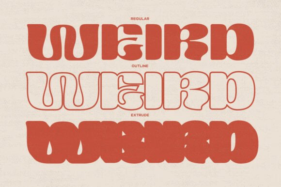 Geo Core Font - Preview 3