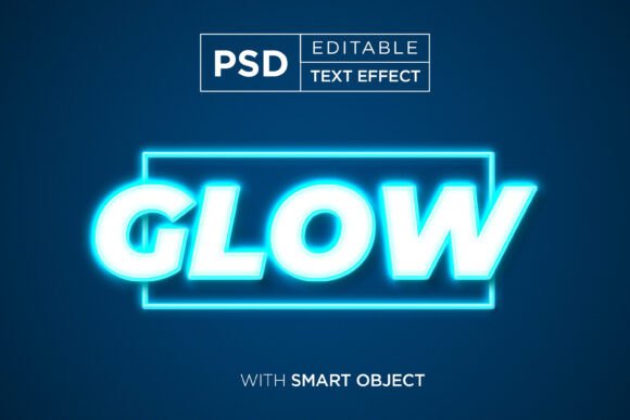 Glowing Neon Sign - Editable PSD Style Graphic Layer Styles By yokbisayok