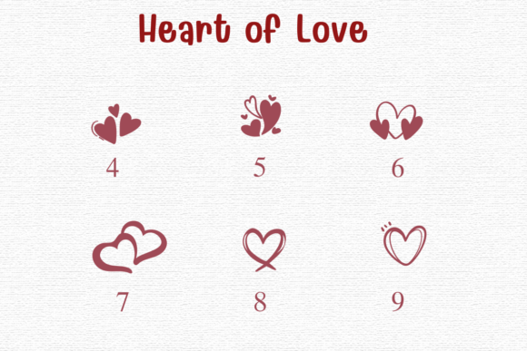 Heart of Love Font - Preview 3