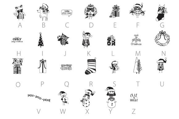 Hoot Dingbats Font - Preview 6