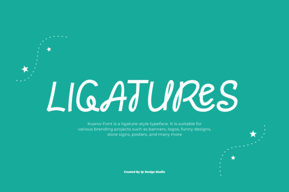 Kusrov Font PNG with transparent background - Preview 1
