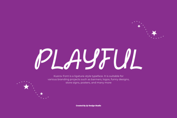 Kusrov Font PNG with transparent background - Preview 2