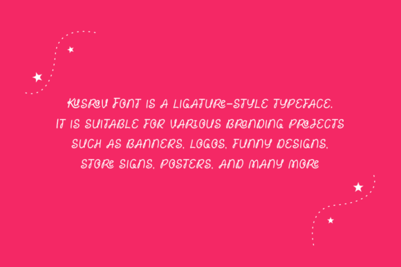 Kusrov Font PNG with transparent background - Preview 4