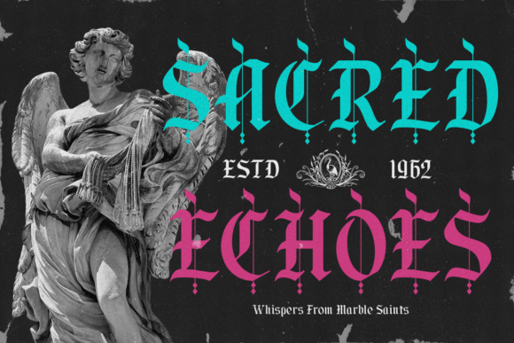 Los Reyes Font PNG with transparent background - Preview 2