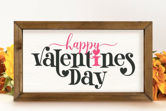 Love Signal Font PNG with transparent background - Preview 3