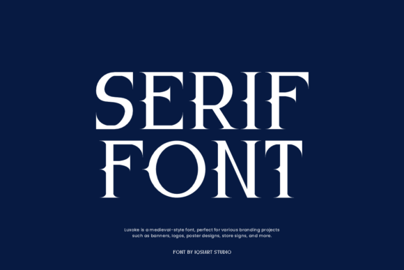 Luxoke Font PNG with transparent background - Preview 2