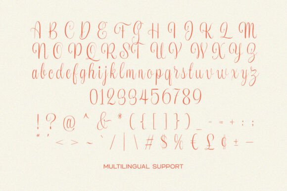Melorinescript Font PNG with transparent background - Preview 5