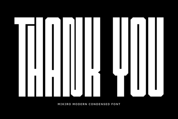 Mikiro Font PNG with transparent background - Preview 5