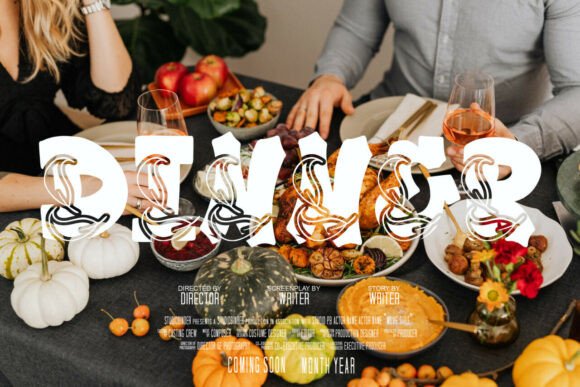 Plump Autumn Font PNG with transparent background - Preview 6
