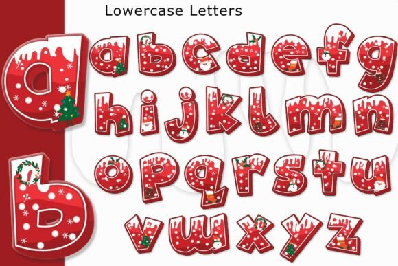 Redmerrypop Font PNG with transparent background - Preview 2
