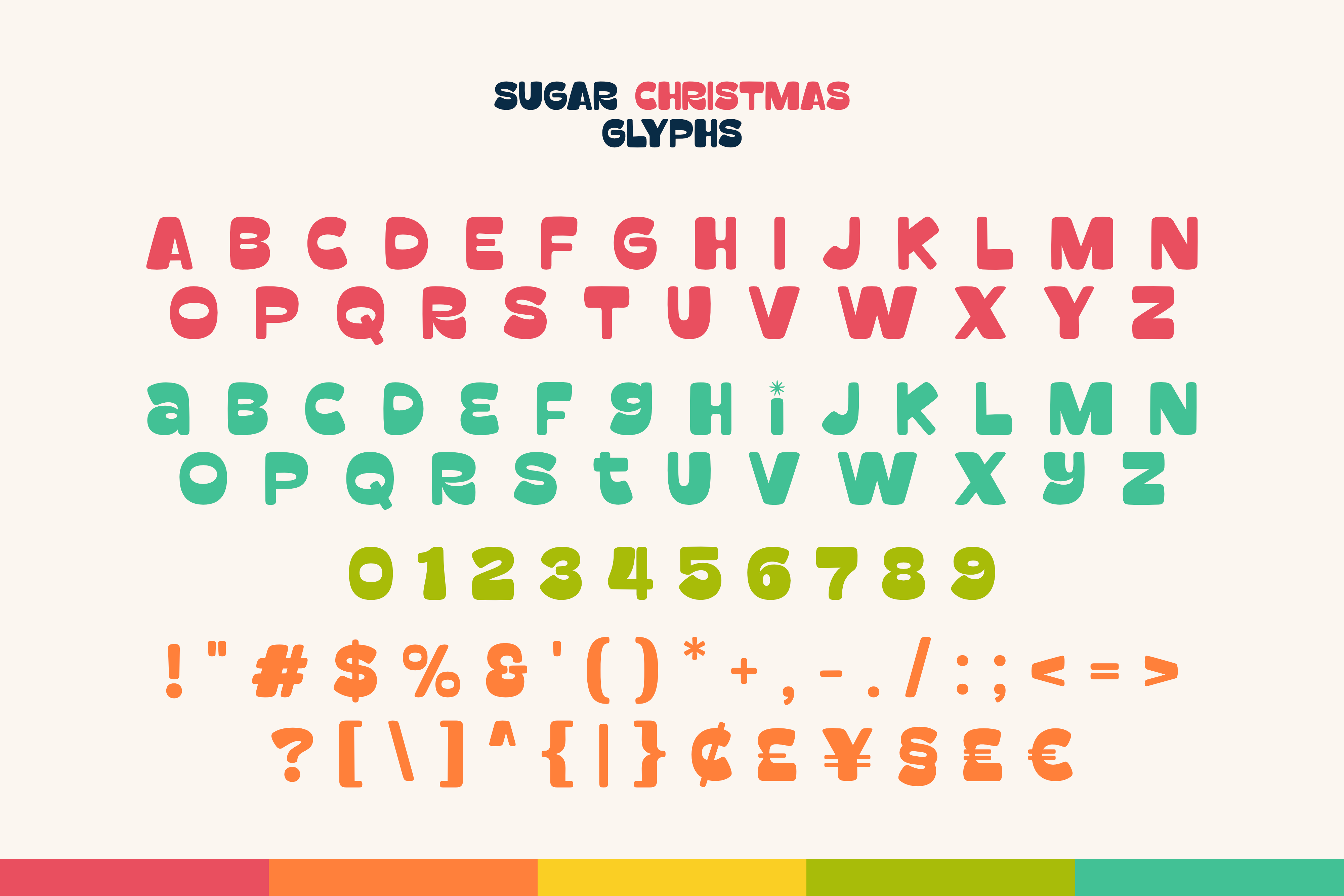Sugar Christmas Duo Font - photo 4