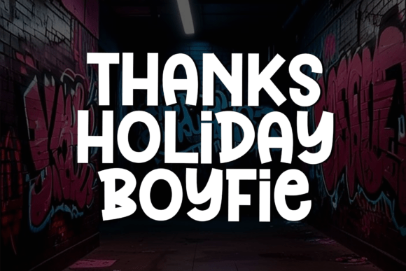 Better Christmas Font - Preview 3