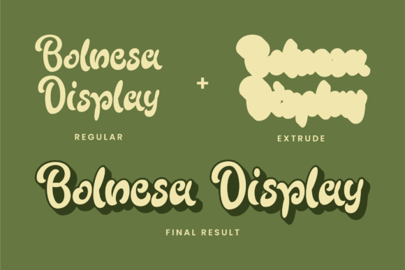 Bolnesa Font - Preview 1