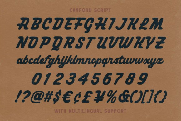Canford Trio Font - Preview 4