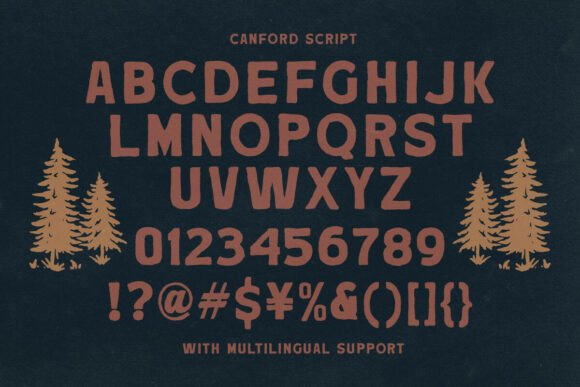 Canford Trio Font - Preview 5