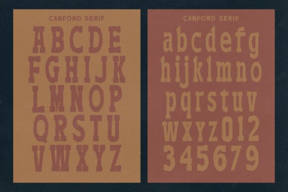 Canford Trio Font - Preview 6