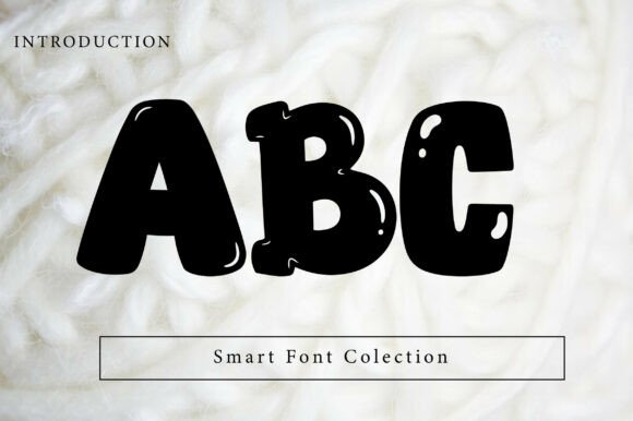 Cartoon Bubble Mint Font - Preview 1