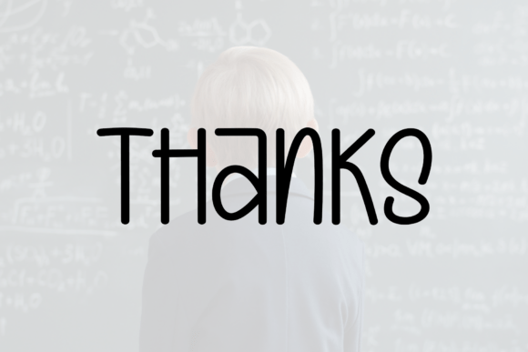Genius Thinking Font - Preview 4