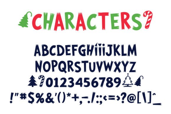 Grinch Sketch Font - Preview 1