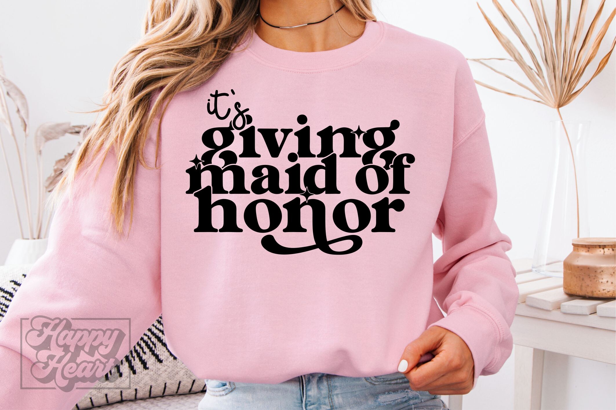 Its Giving Maid of Honor SVG PNG Wedding
