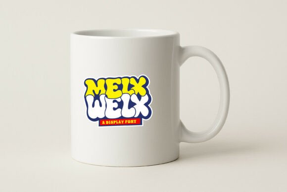 Melx Welx Font PNG with transparent background - Preview 2