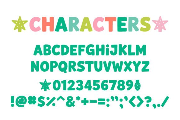Merry & Bright Font PNG with transparent background - Preview 1